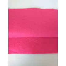 Фетр мягкий 1,5 мм (30*30 см) цв. ярко-розовый,  цена за лист